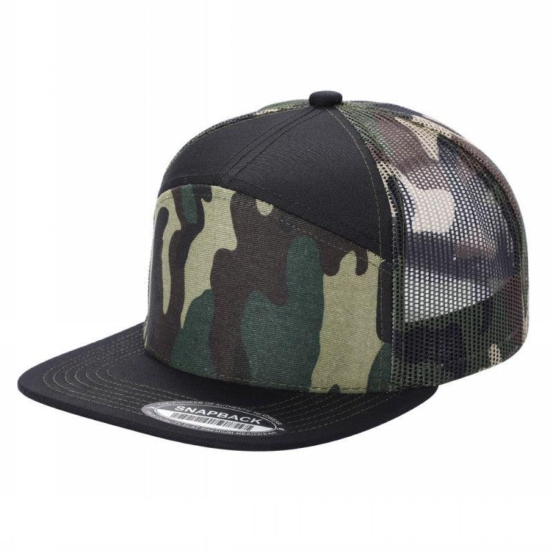 7FTM - 7 Panel Flat Bill Cap