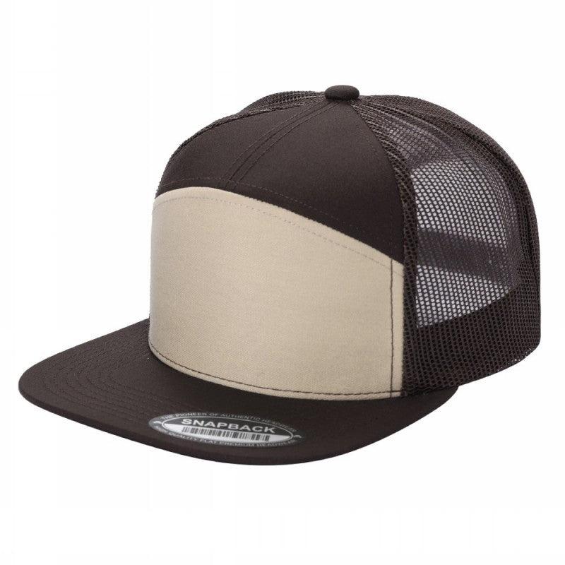 7FTM - 7 Panel Flat Bill Cap
