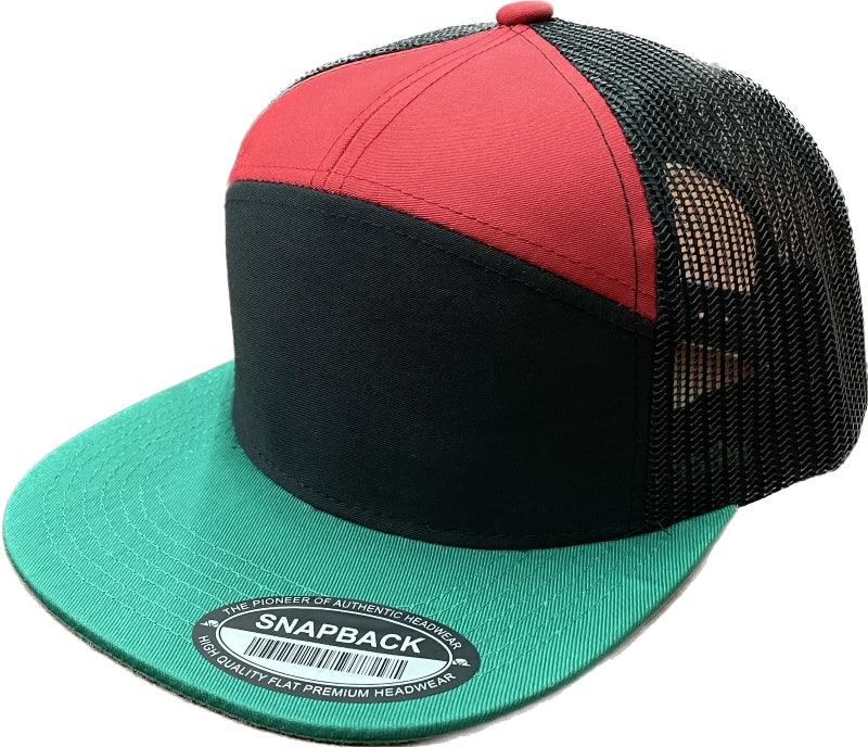 7FTM - 7 Panel Flat Bill Cap