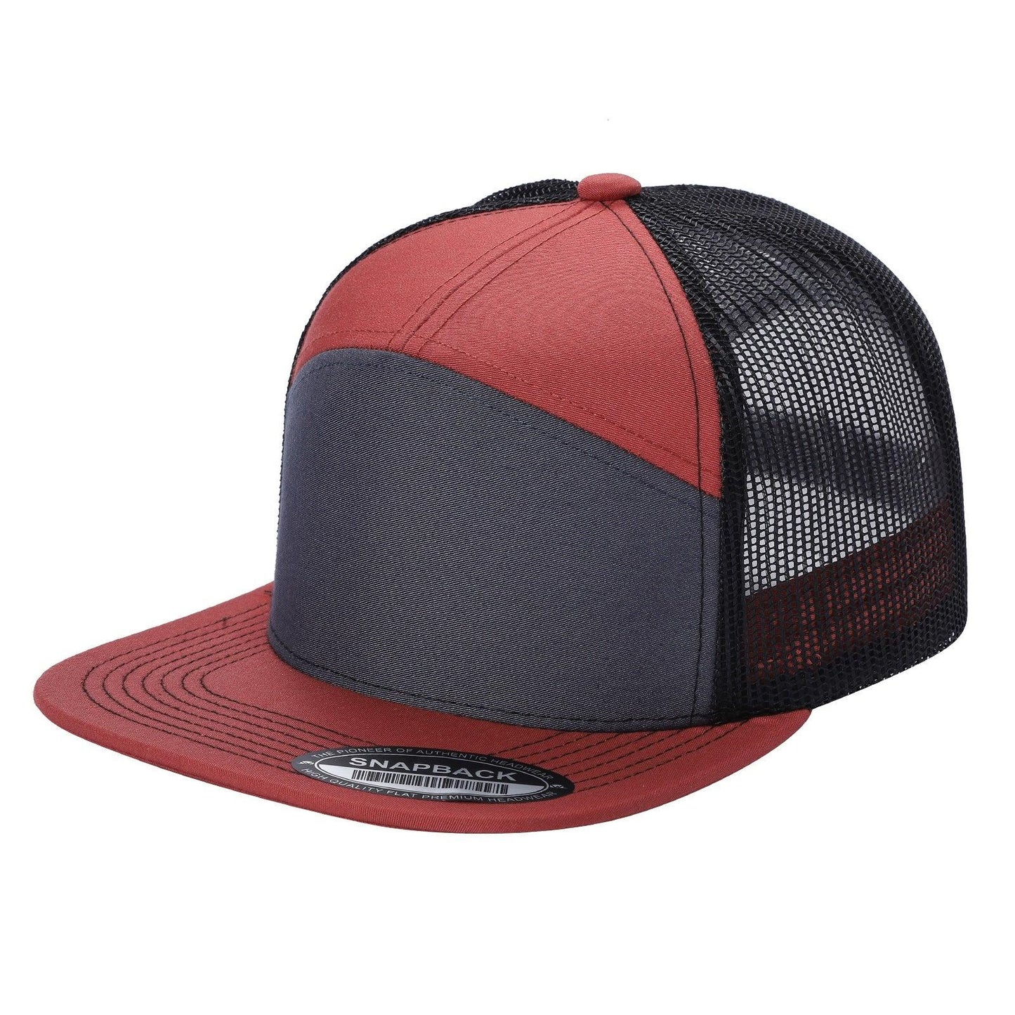 7FTM - 7 Panel Flat Bill Cap