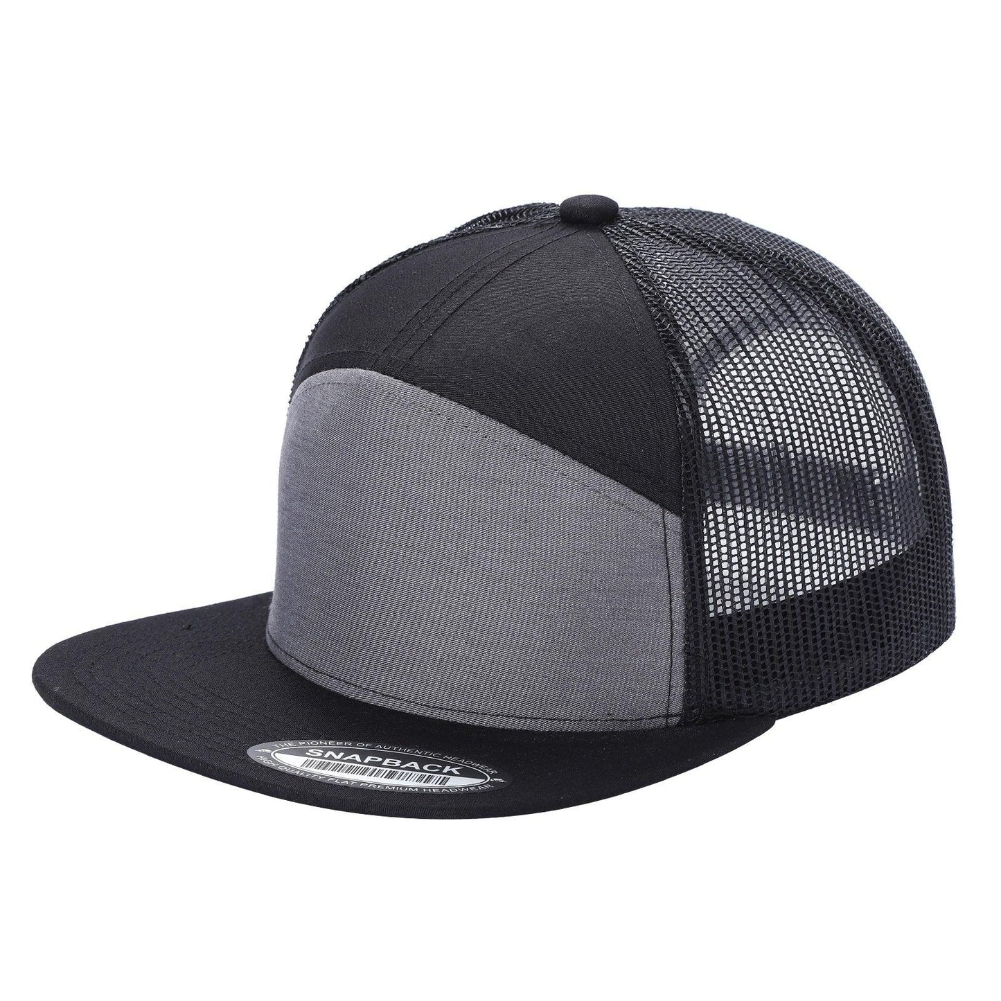 7FTM - 7 Panel Flat Bill Cap