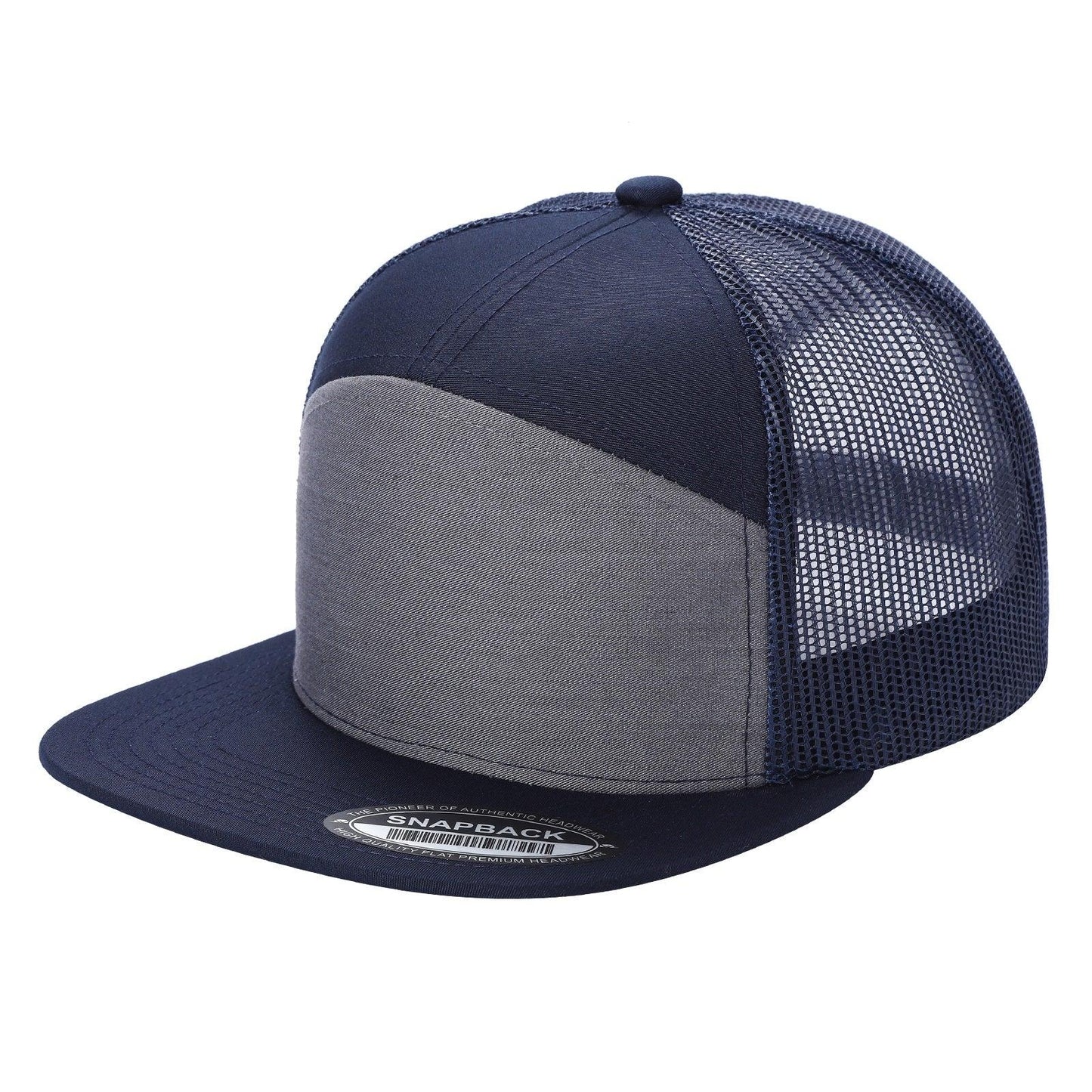7FTM - 7 Panel Flat Bill Cap