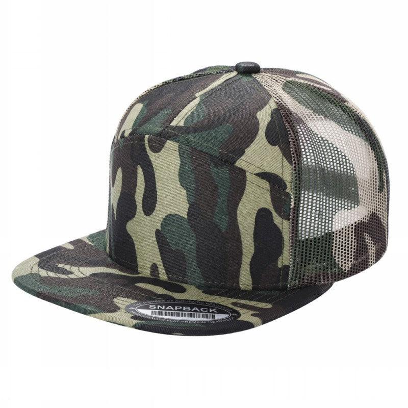 7FTM - 7 Panel Flat Bill Cap