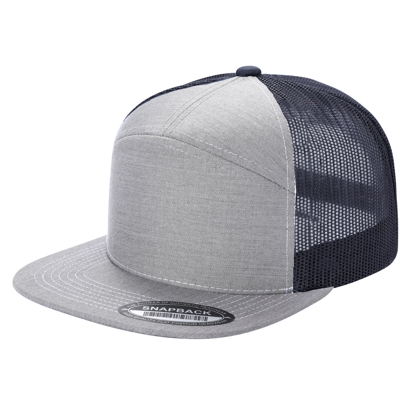 7FTM - 7 Panel Flat Bill Cap