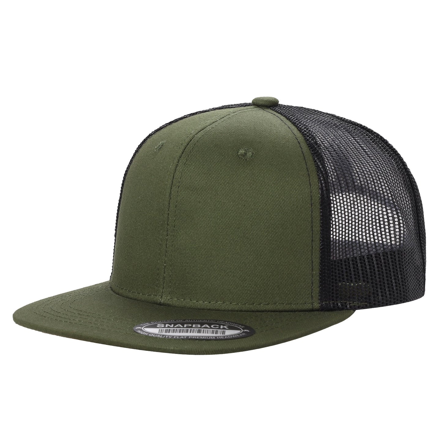 6FTM - 6 Panel Flat Bill