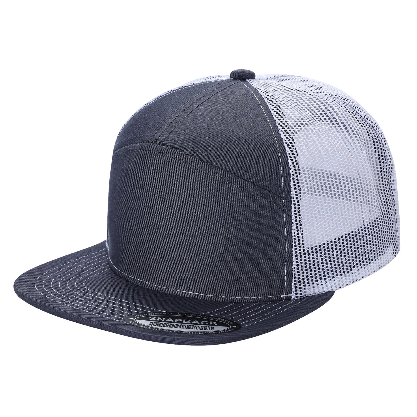 7FTM - 7 Panel Flat Bill Cap