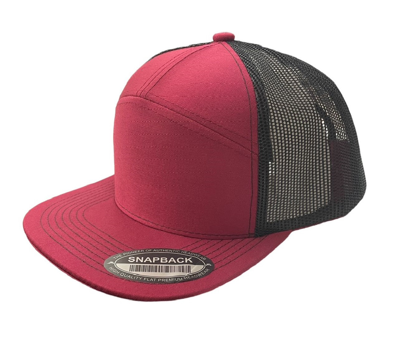 7FTM - 7 Panel Flat Bill Cap